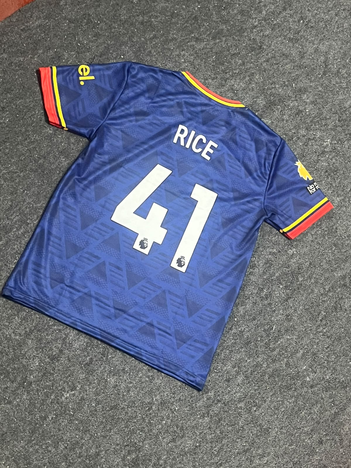 Arsenal FC 26/27 Away Jersey Rice number 41 ( SUBLIMATION )