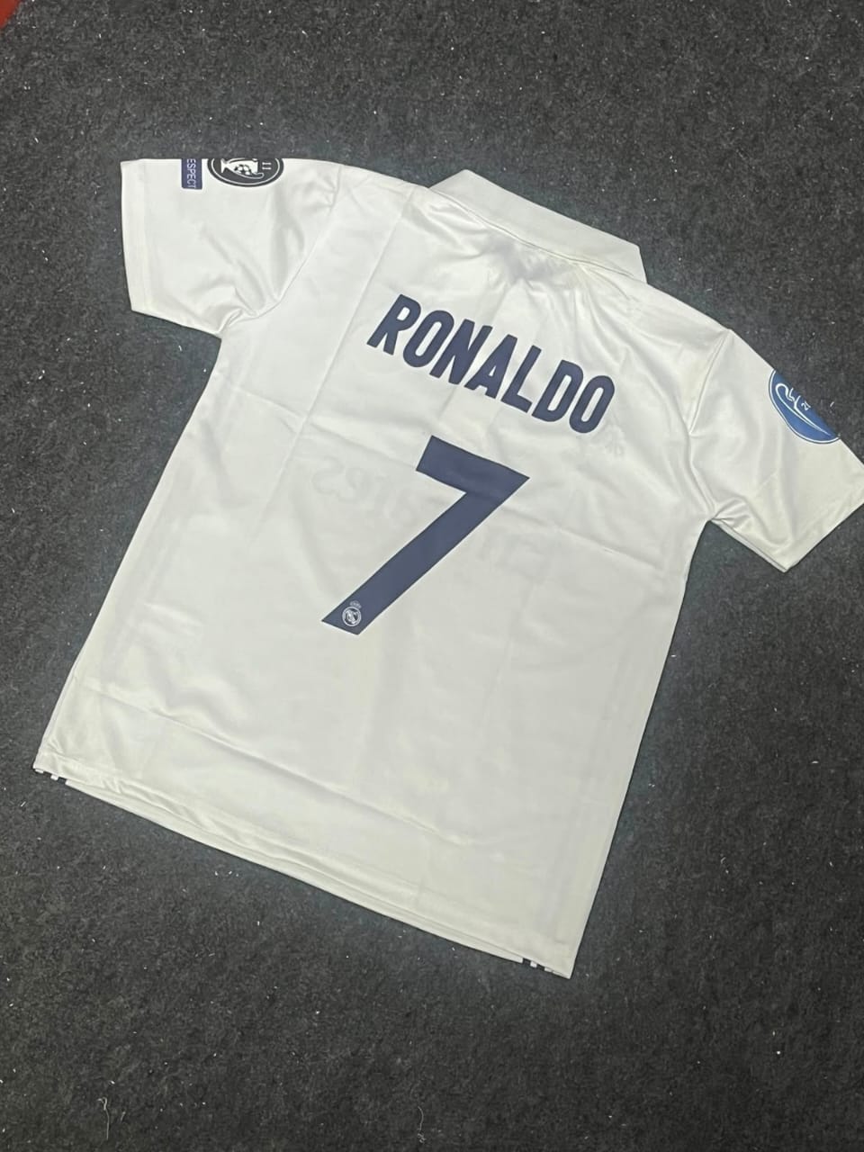 Real Madrid 2016–17 Home Jersey Number 7 Ronaldo
