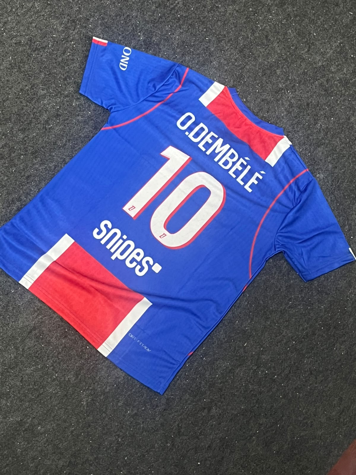 Paris Saint-Germain 2026/27 Home Jersey Number 10 O.Dembele ( SUBLIMATION )