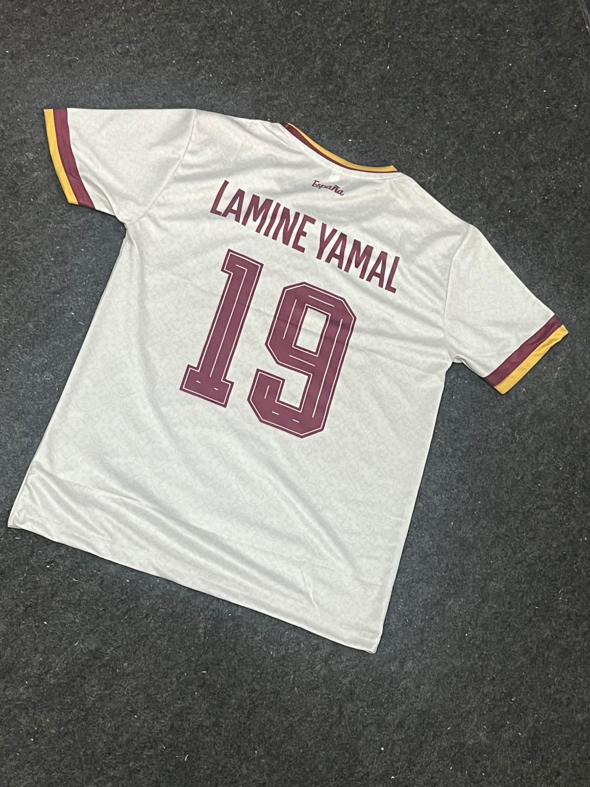 Lamine Yamal 2 STAR Spain 2026 World Cup away jersey ( SUBLIMATION )
