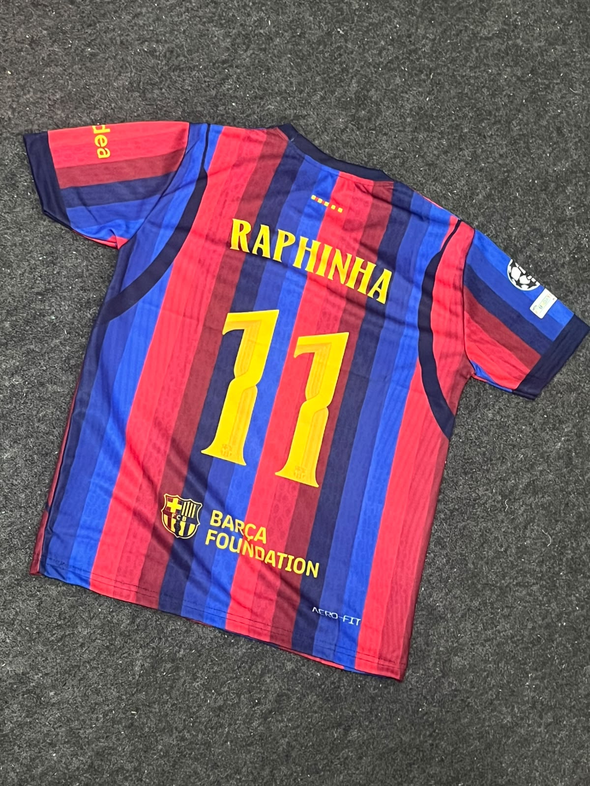 Raphinha number 11 FC Barcelona 2026/27 Home Jersey ( SUBLIMATION )