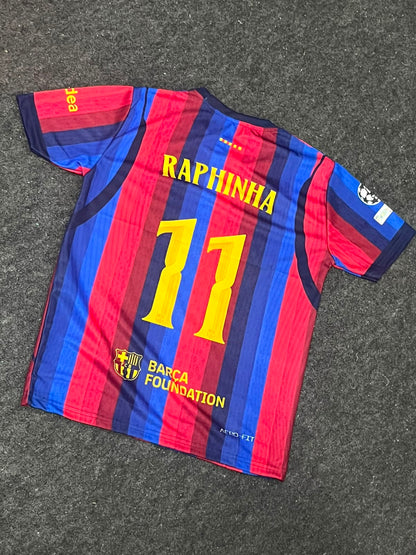 Raphinha number 11 FC Barcelona 2026/27 Home Jersey ( SUBLIMATION )
