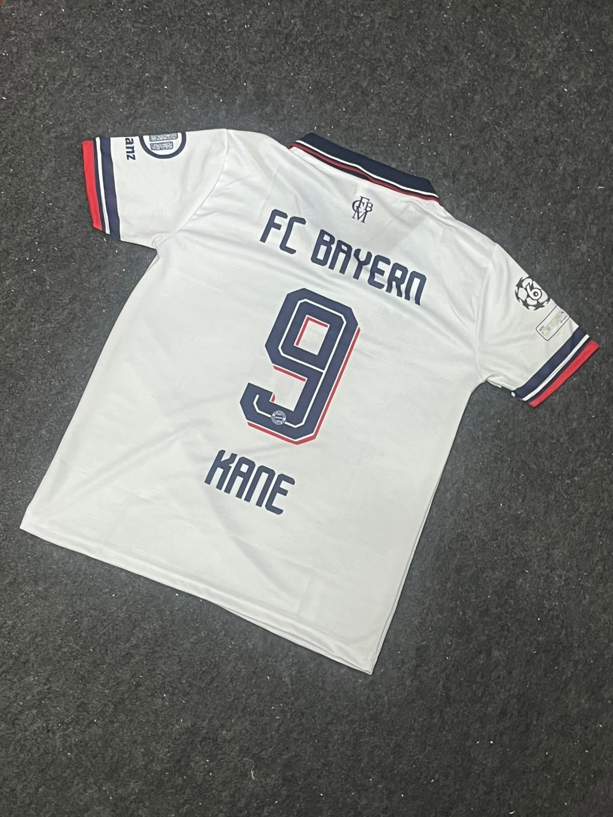 FC Bayern 2026/27 Away Jersey Number 9 Kane ( SUBLIMATION )