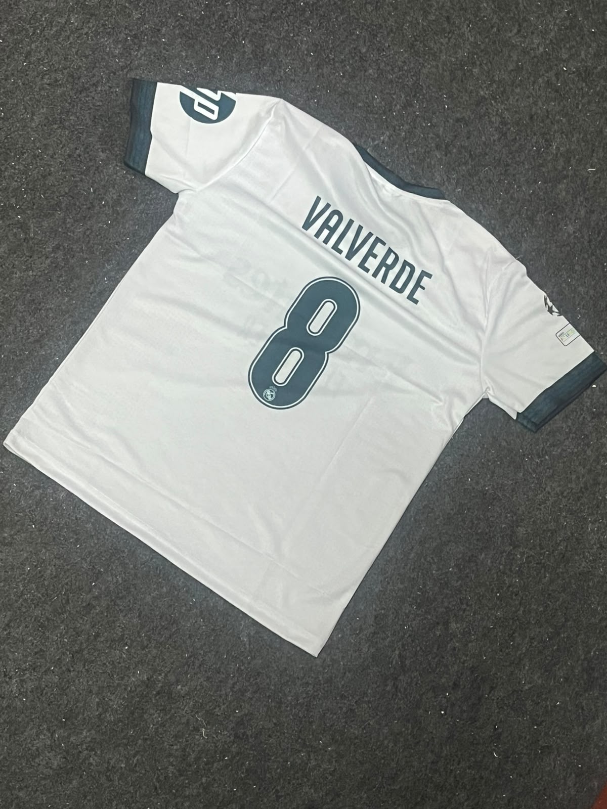 Real Madrid Home Jersey for the 2026/27 season Number 8 Valverde ( SUBLIMATION )