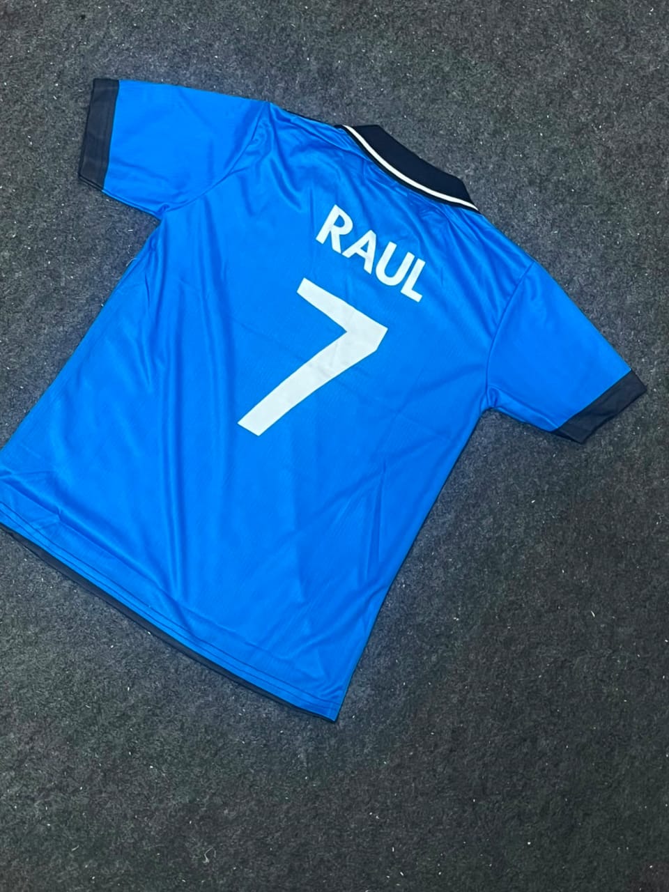 1999–2000 Real Madrid Third Kit Number 7 Raul