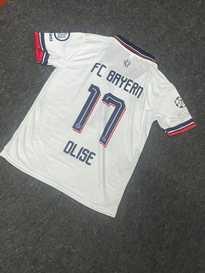 FC Bayern 2026/27 Away Jersey Number 17 Olise ( SUBLIMATION )