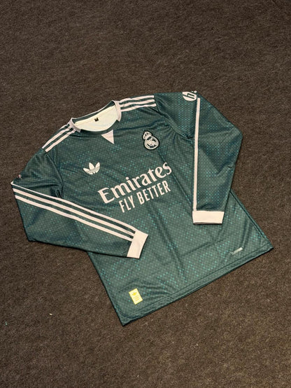 Mbappe Real Madrid 2026/27 Away Long-Sleeve Jersey ( EMBROIDERY )