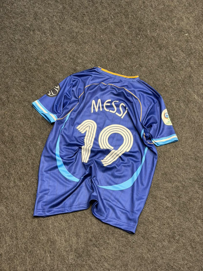 Messi 19 Argentina 2006 away retro football jersey ( SUBLIMATION )
