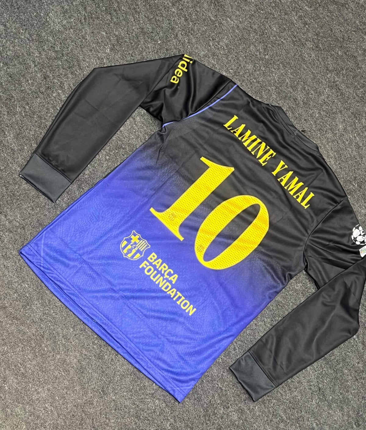 Lamin yamal FC Barcelona 2026/27 away long-sleeve jersey [ EMBROIDERY ]
