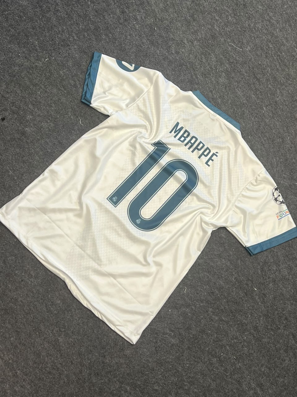 Mbappe Real Madrid 2026-27 home football jersey [ EMBROIDERY ]