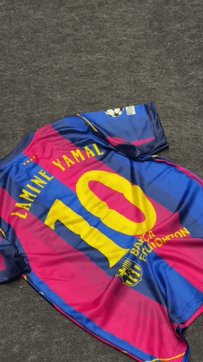 Lamine yamal FC Barcelona home football jersey ( EMBROIDERY )